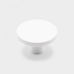 Ручка-кнопка COMO BIG, Белый матовый, /41х41х25 мм, Модерн, Viefe, Испания, 0168041ZM1