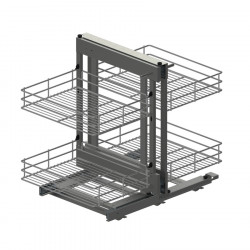 Волшебный уголок MAXIMA CLASSIC Corner Comfort 1000 левый, с доводчиком, графит, Rejs, WE31.0003.01.924